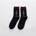 Mens Cotton Middle Tube Socks Breathable Heavy Duty Reinforced Crew Socks