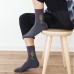 Mens Cotton Middle Tube Socks Breathable Heavy Duty Reinforced Crew Socks