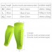 Football Anti  collision Leggings Outdoor Basketball Riding Mountaineering Ankle Protect Calf Socks Gear Protecter  Fluorescent Green Size  M