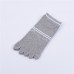 Men Summer Cotton Causal Short Socks Deodorant Sweat Five Toe Socks